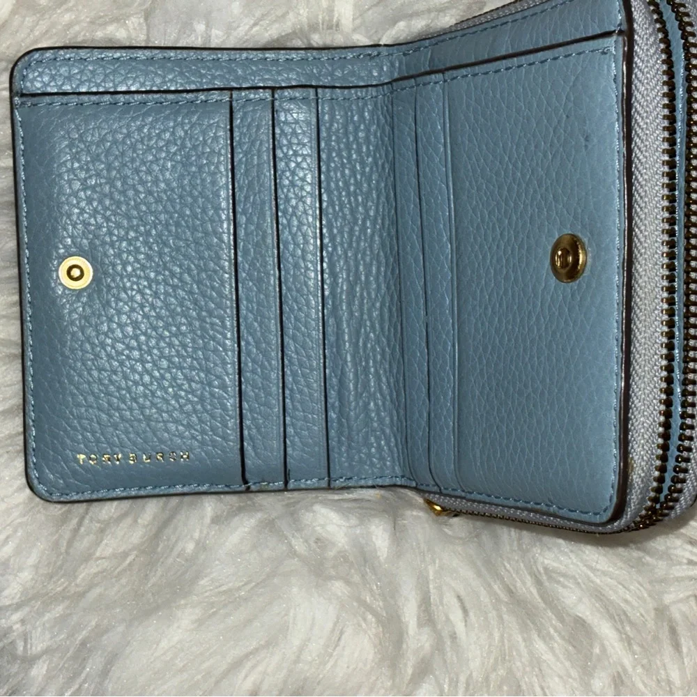Tory Burch Britten‎ Textured Leather Mini Wallet